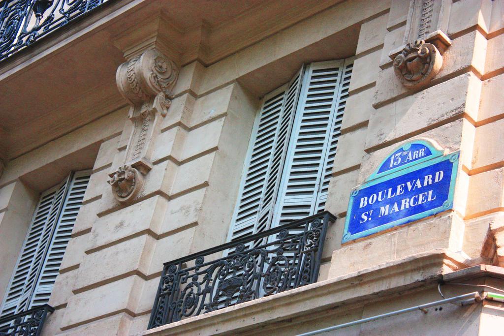 Hotel Saint Marcel Paris Exteriör bild